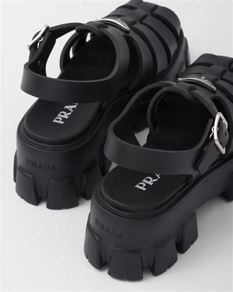 prada rubber foam sandals